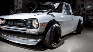 This Datsun Pickup Has The Heart (And Face) Of A Sports Car